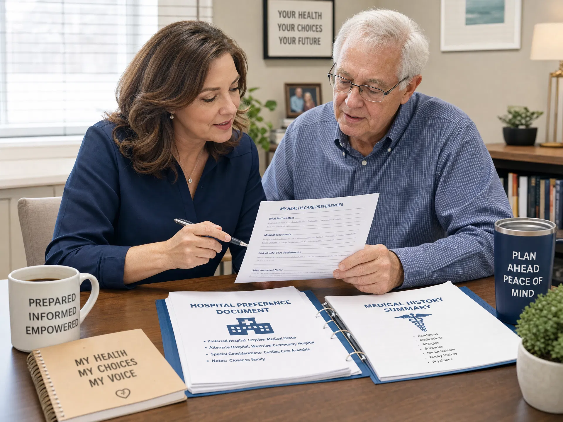 Hospital preferences and medical history review for Hua Hin retirees
