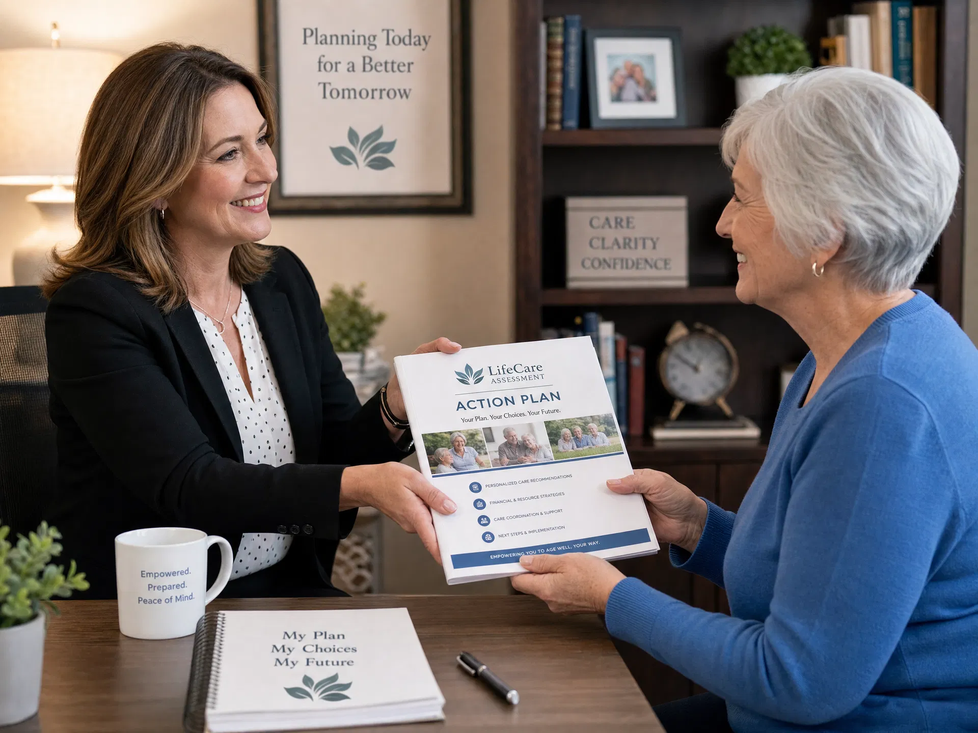 Written LifeCare action plan in English
