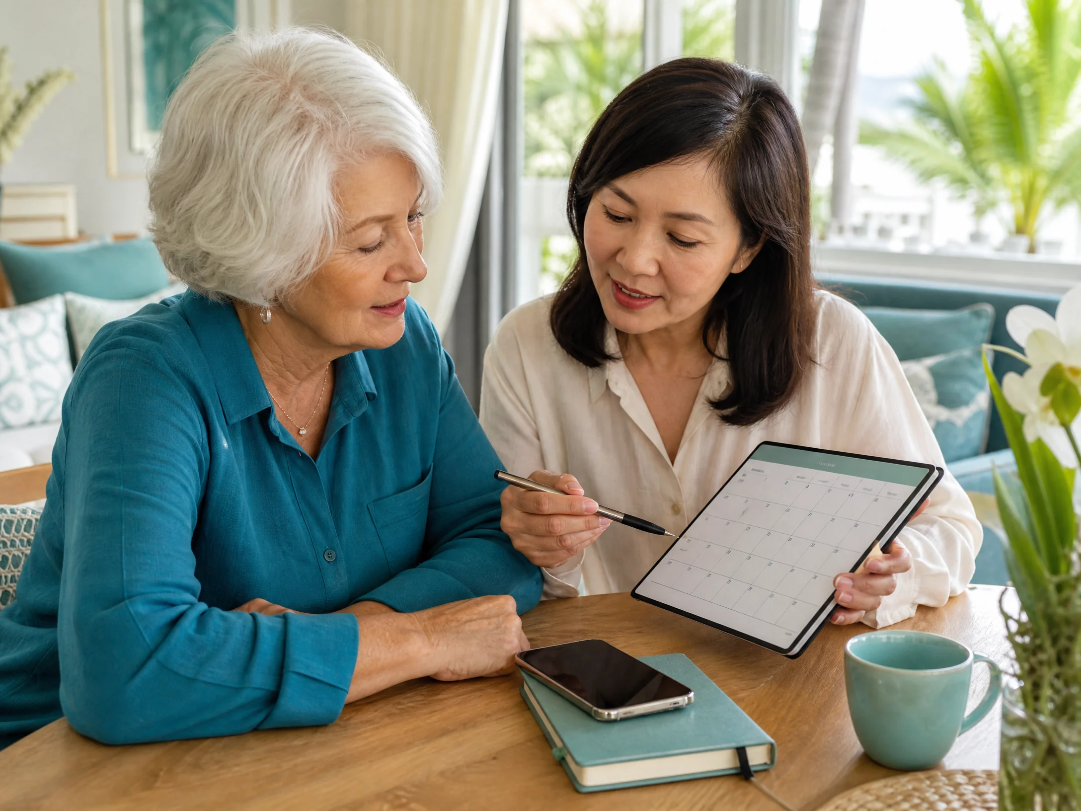 Appointment coordination support for hospital visits in Hua Hin