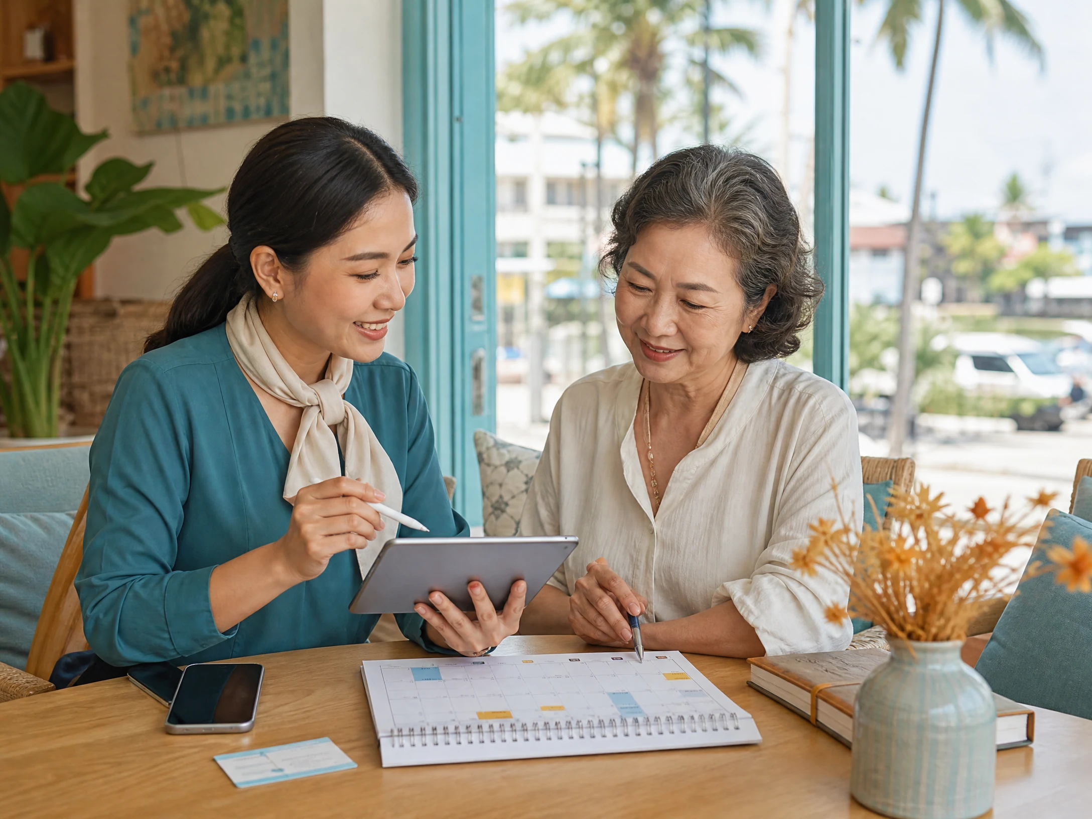 Follow-up appointment coordination after a hospital stay