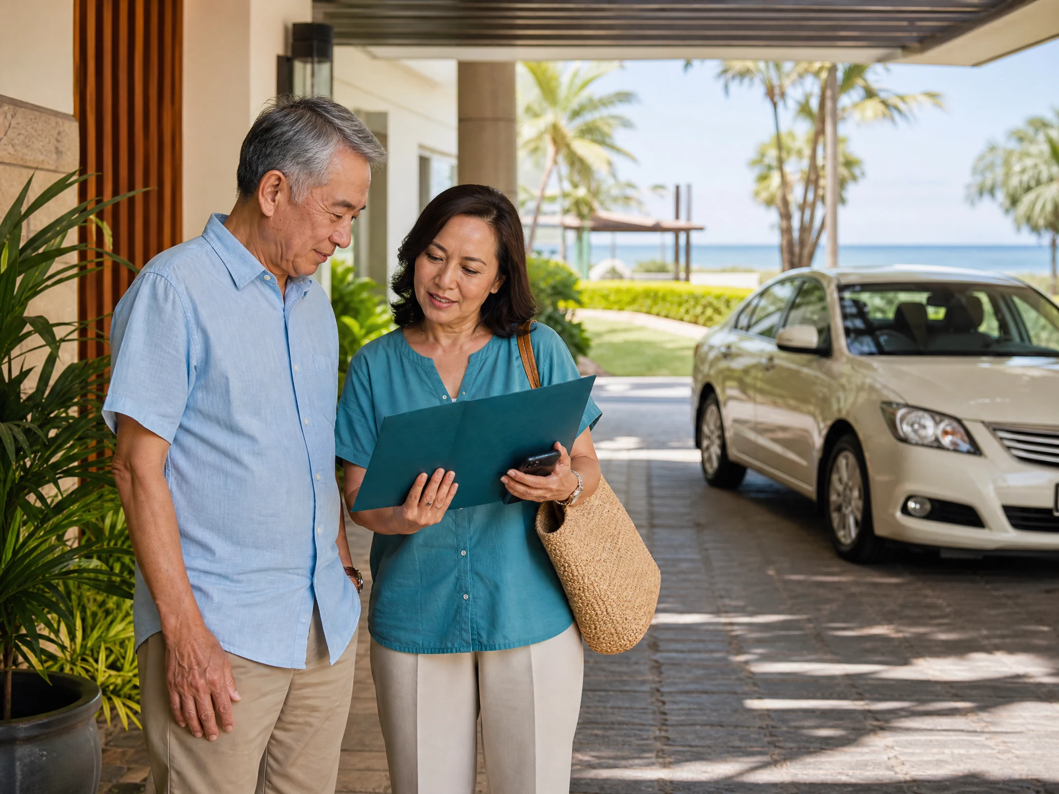 Transport and visit planning for follow-up appointments in Hua Hin