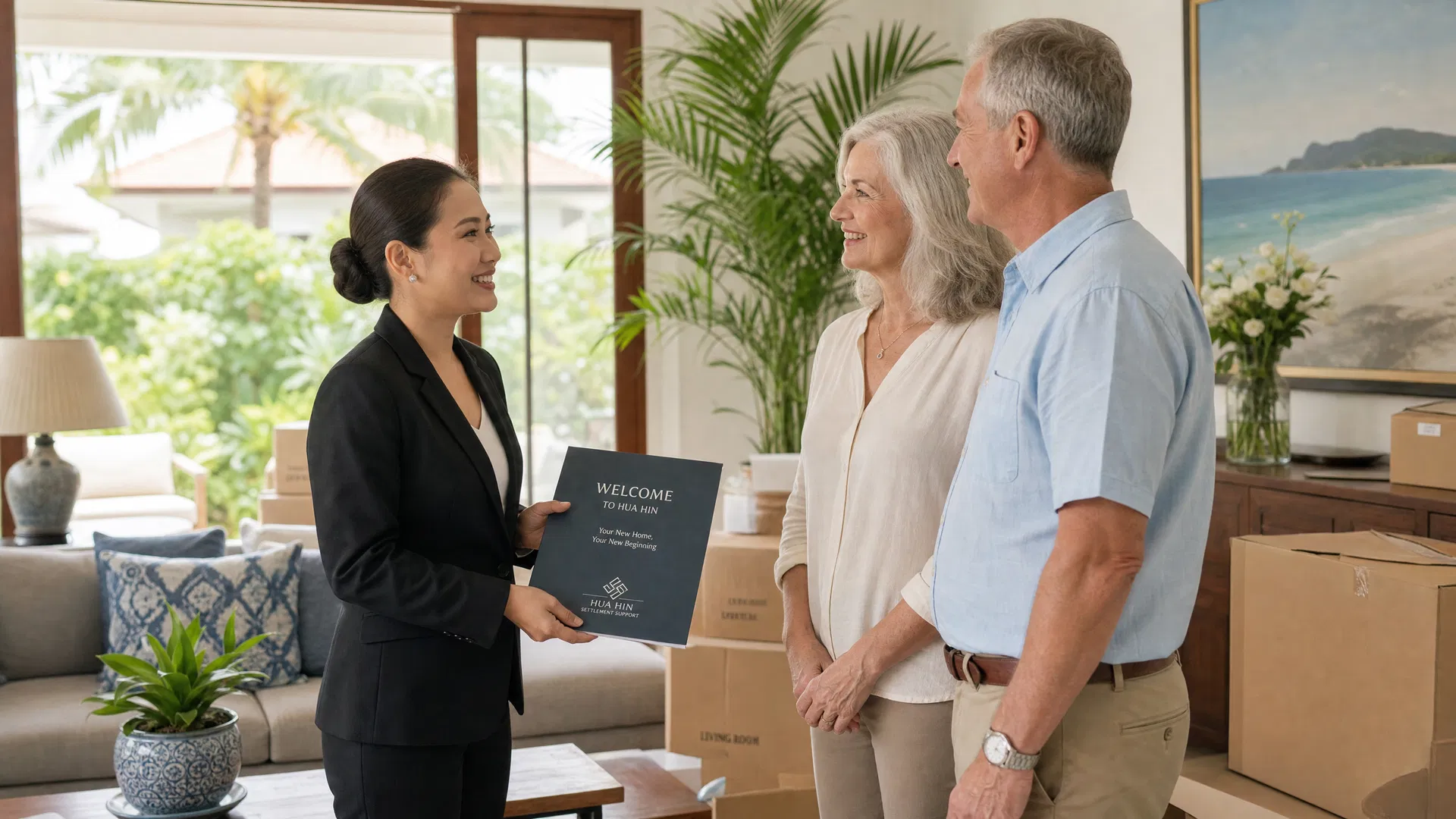 Arrival and Settlement Package for retirees moving to Hua Hin